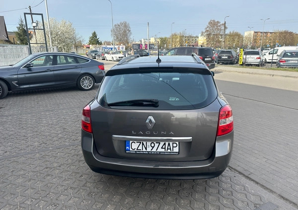 Renault Laguna cena 13900 przebieg: 270000, rok produkcji 2007 z Bydgoszcz małe 56